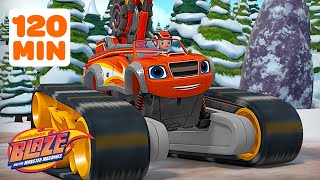 Blaze Smashes Snowballs, Chops Icicles & More 120 Minutes Blaze And The Monster Machines