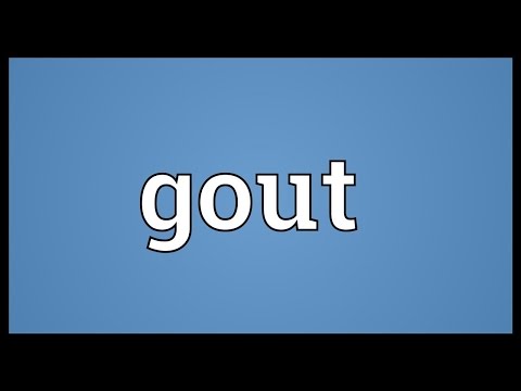 Gout Meaning