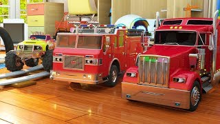 Learn Colors while Playing with Paint (Max the Glow Train, Jake the Fire Truck a