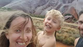 Raining on the Rock! • Uluru Kata-Tjuta National Park • Northern Territory • Travel Australia