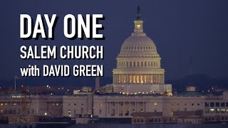 Day One - January 10, 2021 - David Green