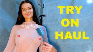 Transparent Haul 2024 See-Through Clothes Wet & Dry
