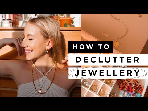 How to DECLUTTER JEWELLERY in 10 Steps â¨ - YouTube