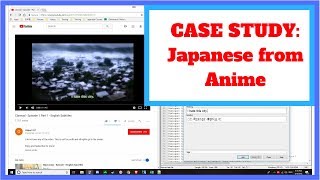 Case Study (LjFA) Walk through on Learning Japanese from Anime