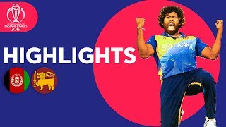 Afghanistan vs Sri Lanka | ICC Cricket World Cup 2019 - Match Highlights
