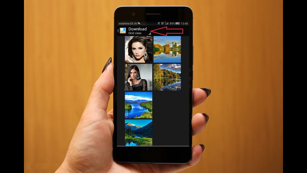 Android gallery showing broken thumbnails Android gallery showing broken thumbnails