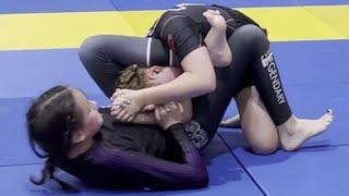 Girls Nogi Jiu-Jitsu Caylee Preston Triangle/Armbar Win