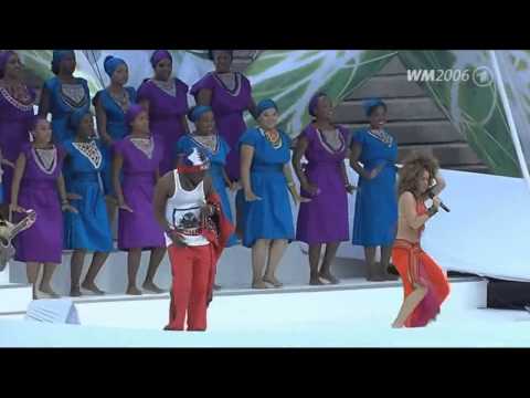 Shakira Bamboo Hips Dont Lie mundial 2006 HD 720p (Live 2006...