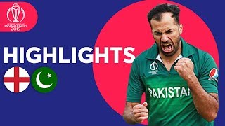 England vs Pakistan | ICC Cricket World Cup 2019 - Match Highlights