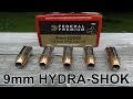 9mm 124 gr Federal HYDRA-SHOK Ammo Review
