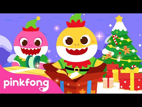Christmas Shark Family Elves | Christmas Songs for Kids | Pinkfong Carols | Baby Shark Songs
