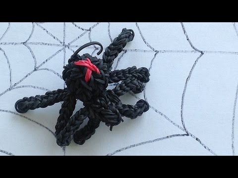 Как сделать из резинок паук 92