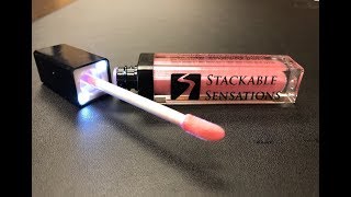 Light Up Lip Gloss w/ Mirror - Sensational Samples