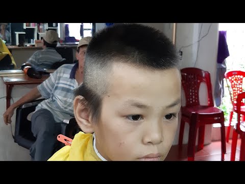 Cắt Tóc Nam Đầu Thiếu Nhi
