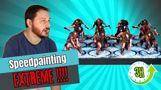 Speedpaint De Lextrême 3H Pour Peindre Une Unité Entière Avant Un Tournoi