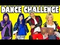 Dance Challenge Descendants Mal vs Evie vs CJ. DisneyToysFan