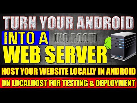 VIDEO : how to create web server in android [host & test your websites] - in this video we will see how to createin this video we will see how to createwebserver inin this video we will see how to createin this video we will see how to cr ...