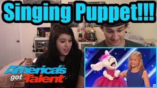 "Darci Lynne... Gets Golden Buzzer" | COUPLE'S REACTION!!!