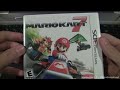 Mario Kart 7 Unboxing / New Characters, Courses, Maps, and Items!