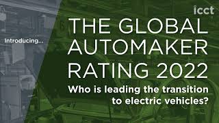 The Global Automaker Rating 2022 Who Is Leading The Transition To Electric Vehicles?