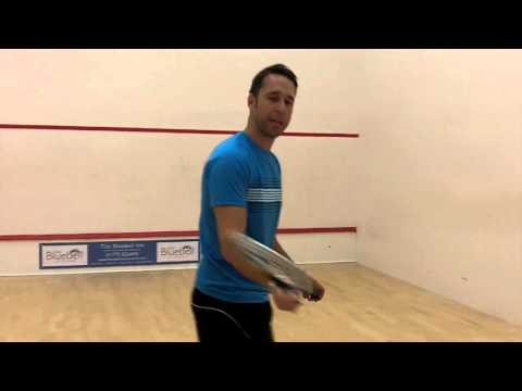 Nick Matthew Dunlop Biomimetic Evolution 130 v James Willstrop Prince EX03 Pro Tour Squash Rackets