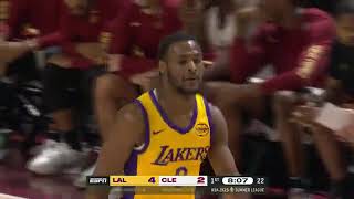 Bronny James Fakes Out Emoni Bates And Knocks Down A Mid-Range Bucket Nba On Espn