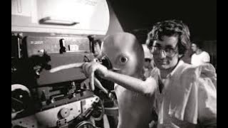 Behind The Scenes Close Encounters Of The Third Kind Spielberg, 1977 With Richard Dreyfuss