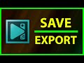 How to Export and Save a video in VSDC Video Editor (2021)