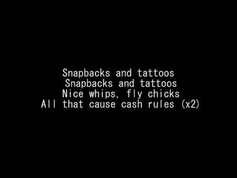 Snapbacks  Tattoos on Driicky Graham   Snapbacks And Tattoos Lyrics Video