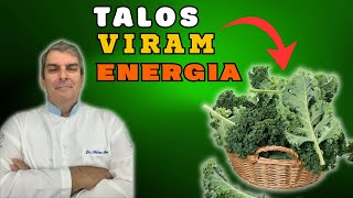 Couve Integral Talos E Folhas Externas Melhoram Saúde Naturalmente