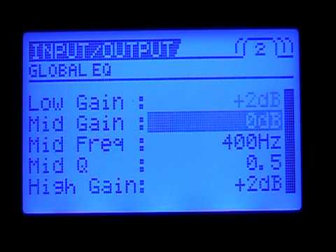 GT-10B Global Settings