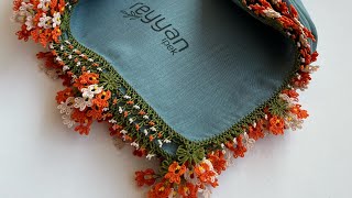 362 Vi̇ral Tasarim Çok Şik Trend İğne Oyasi Yeni̇ 2025 Needle Lace Knitting