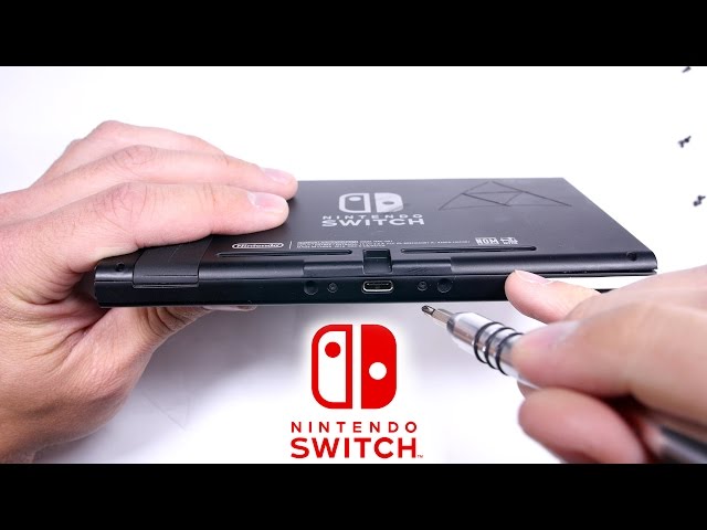 Nintendo Switch Console Taken Apart - Video