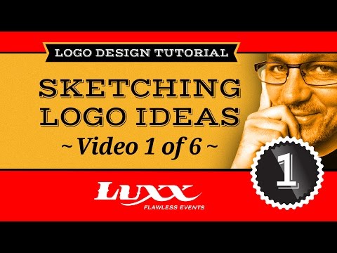 Logo Design Tutorial Part 1 - Sketching Logo Concepts