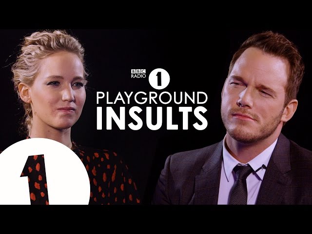 Jennifer Lawrence & Chris Pratt Insult Each Other - Video