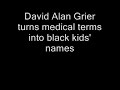 Loveline - DAG turns medical terms into black kids' names
