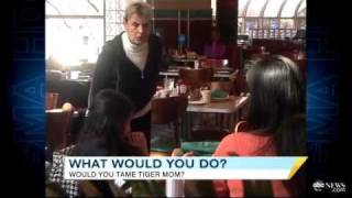 'Tiger Mother' Rips Into Kid Over A-Minus- What Would You Do- ABC News 'Tiger Mother' Rips Into Kid Over A-Minus- What Would You Do- ABC News
