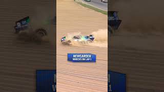 Josef Newgarden Wrecks On Lap 1