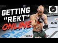 PLAYING UFC 3 BETA ONILINE!?