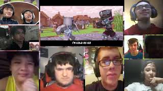 ♪ Cold as Ice: The Remake - A Minecraft Music  [REACTION MASH-UP]#958