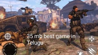 Best gun shooting game 35 MB only best Android game August in telugu