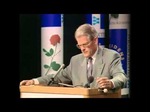Valet 1991 - Duellen - Ingvar Carlsson (S) och Carl Bildt (M)