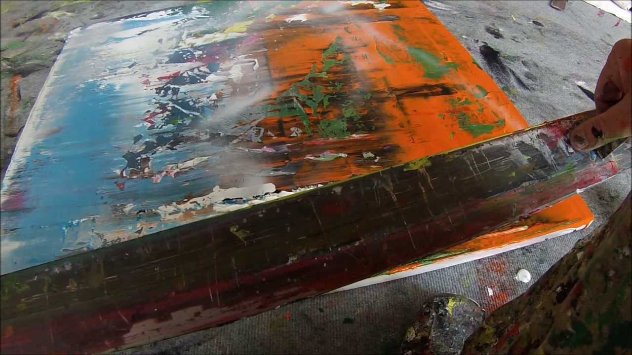 Abstract Acrylic Painting Techniques On Canvas Youtube : 5 940 094