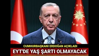 Hurbaşkanı Erdoğan Eyt Şartlarını Açıkladı Eyt Düzenlemesinin Ayrıntıları