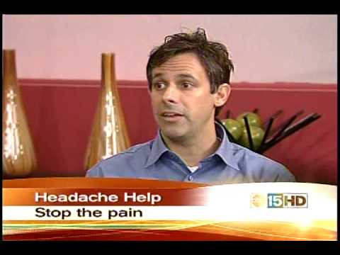 headaches: tension, cluster, and migraines speaker Dr. Michael Staub, DC, FIAMA, hosted by channel 15 Phoenix
