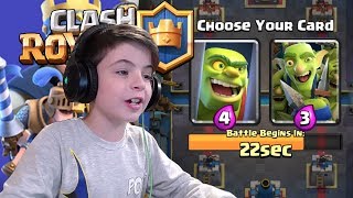 GOBLIN CAGE DRAFT CHALLENGE - Clash Royale
