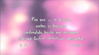 Al Fin Te Encontré - Camila Silva Letra
