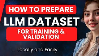 How To Prepare An Llm Dataset For Training And Validation