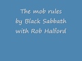 Black Sabbath With Rob Halford The Mob Rules Live At ...