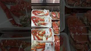 49.99 Per Pound Red King Crab Legs - Alaska Costco Store